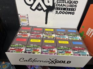 california x gold 3g disposable