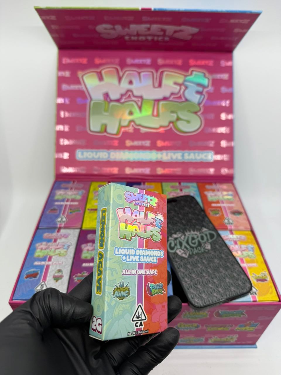 sweetz exotic half & half 2g disposable sweetz exotic half & half 2g disposable